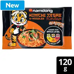 Morrisons Namdong Kimchi Jiggae Instant Noodle Block 120g offer