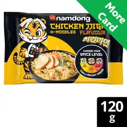 Morrisons Namdong Chicken Jiggae Instant Noodle Block 120g offer