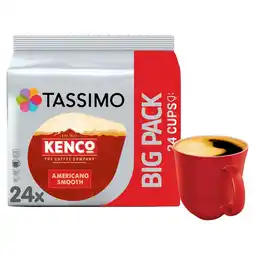 Morrisons Tassimo Americano Smooth Coffee Pods x24 offer