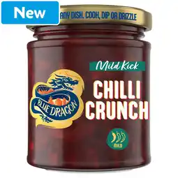 Morrisons Blue Dragon Mild Kick Chilli Crunch 180g offer