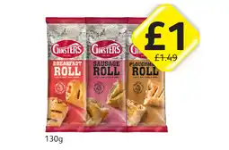 Londis Ginsters Roll Breakfast, Sausage, Ploughman's offer