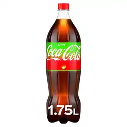 Morrisons Coca Cola Lime Original Taste 1.75l offer