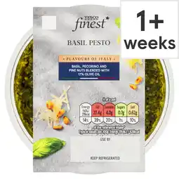 Tesco Tesco Finest Basil Pesto 130G offer
