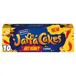Tesco McVitie's Jaffa Cakes - Hot Honey Flavour 10 Pack offer