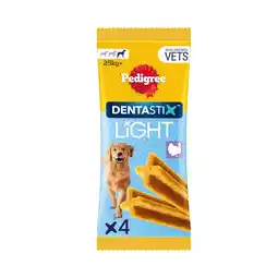 Tesco PEDIGREE DentaStix Light Daily Dental Chews Large Dog 4 Sticks 87g offer
