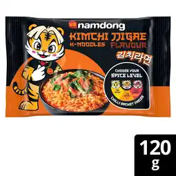 Tesco Namdong Kimchi Jjigae Instant Noodles 120g offer