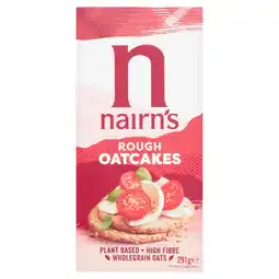 Tesco Nairns Rough Oatcakes 291G offer