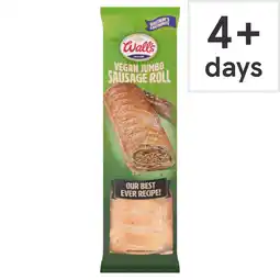 Tesco Wall's Vegan Jumbo Roll 120G offer