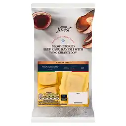 Tesco Tesco Finest Slow Cooked Beef Ragu Ravioli 250G offer