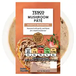 Tesco Tesco Mushroom Pate 100G offer