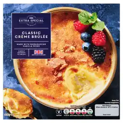 Asda ASDA Extra Special Classic Crème Brûlée 440g offer