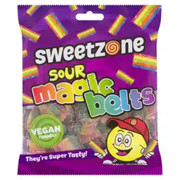 Asda SweetZone Sour Magic Belts 180g offer