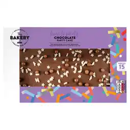 Asda The BAKERY at ASDA Chocolate Party Cake offer