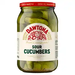 Asda Dawtona Soured Cucumbers 900g offer