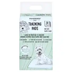 Asda Pampered Paws 30 Training Pads offer