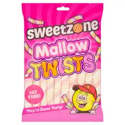Asda SweetZone Mallow Twists 160g offer