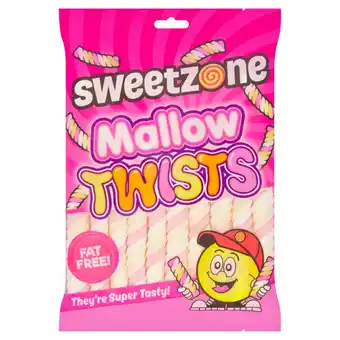 Asda SweetZone Mallow Twists 160g offer