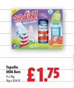 Lidl Tapufin Milk Bars offer
