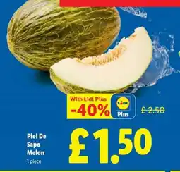 Lidl Piel De Sapo Melon offer