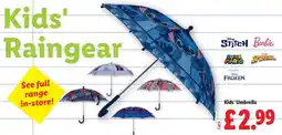 Lidl Kids' Umbrella offer
