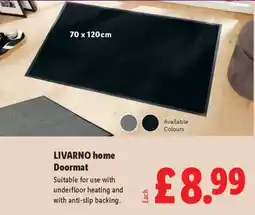 Lidl LIVARNO home Doormat offer