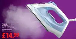 Lidl PHILIPS 2000W Steam Iron offer