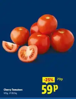 Lidl Cherry Tomatoes offer