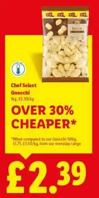 Lidl Chef Select Gnocchi offer