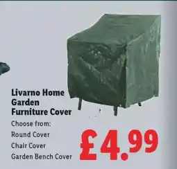 Lidl Livarno Home Garden Furniture Cover offer