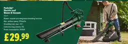 Lidl Parkside Electric Leaf Blower & Vacuum offer
