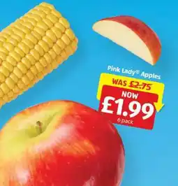 Aldi Pink Lady Apples offer