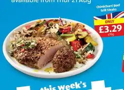 Aldi Chimichurri Beef Grill Steaks offer