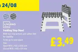Lidl Folding Step Stool offer