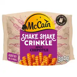 Asda McCain Spicy Chipotle Shake Shake Crinkle 304g offer