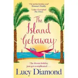 Asda Paperback The Island Getaway by Lucy Diamond offer