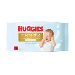 Tesco Huggies Extra Care Sensitive Baby Wipes 48 offer