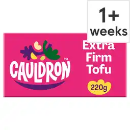Tesco Cauldron Extra Firm Tofu 220g offer