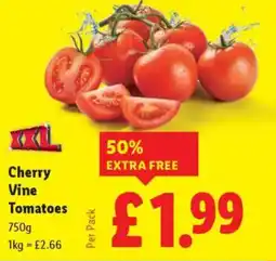 Lidl Cherry Vine Tomatoes offer