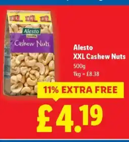 Lidl Alesto XXL Cashew Nuts offer