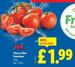 Lidl Cherry Vine Tomatoes offer