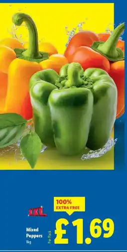 Lidl Mixed Peppers offer