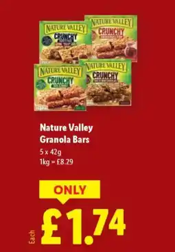 Lidl Nature Valley Granola Bars offer