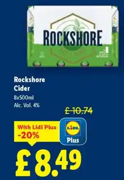 Lidl Rockshore Cider offer