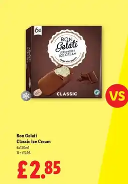 Lidl Bon Gelati Classic Ice Cream offer