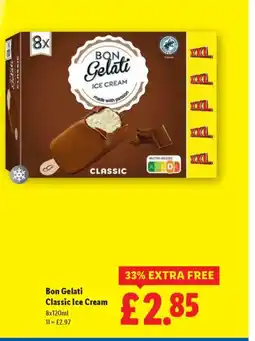 Lidl Bon Gelati Classic Ice Cream offer