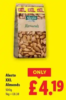 Lidl Alesto XXL Almonds offer