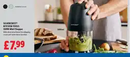 Lidl SILVERCREST® KITCHEN TOOLS 260W Mini Chopper offer
