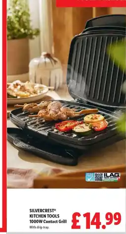 Lidl SILVERCREST® KITCHEN TOOLS 1000W Contact Grill offer