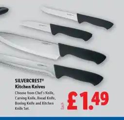 Lidl SILVERCREST® Kitchen Knives offer