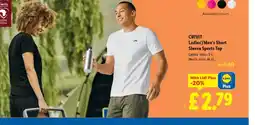 Lidl CRIVIT Ladies'/Men's Short Sleeve Sports Top offer